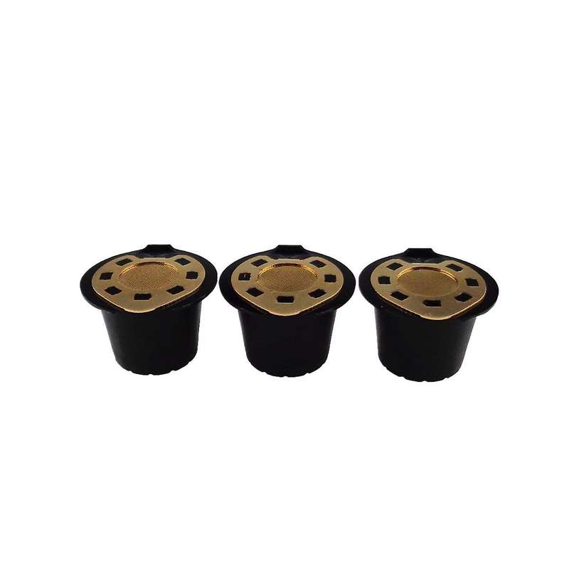 Reusable Capsules Refillable Coffee Capsule Filter Compatible for Coffee Machines