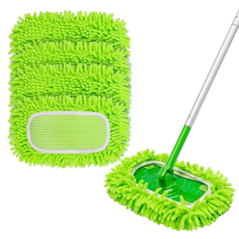 Reusable Cleaning Pad for Sweeper Mops Home Cleaning Refill Pad Wet or Dry Mopping Microfiber Mop Re