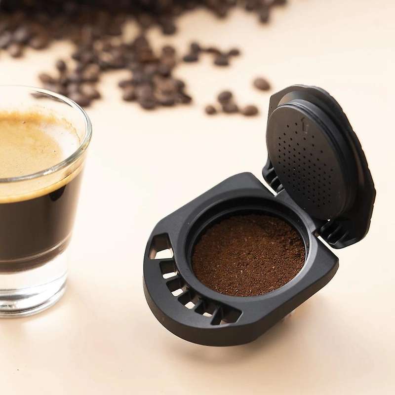 Reusable Capsule Adapter for Gusto Coffee Capsule Convert Compatible with Genio S Piccolo Machine Co