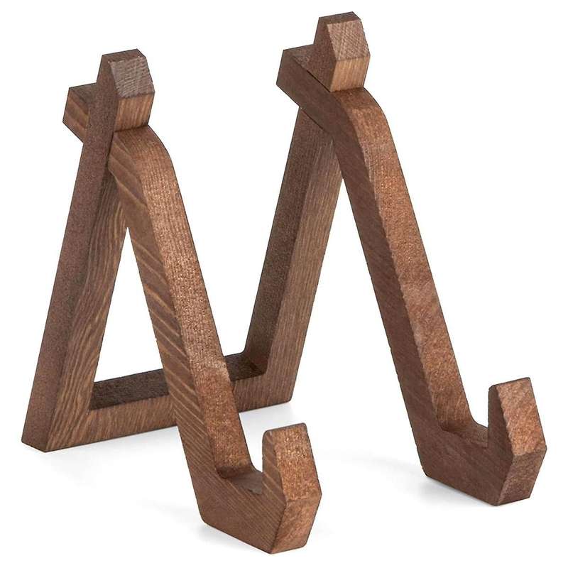 Retro Wooden Cookbook Rack Kitchen Counter Wooden Cookbook Rack Photo Table Rack Display Rack