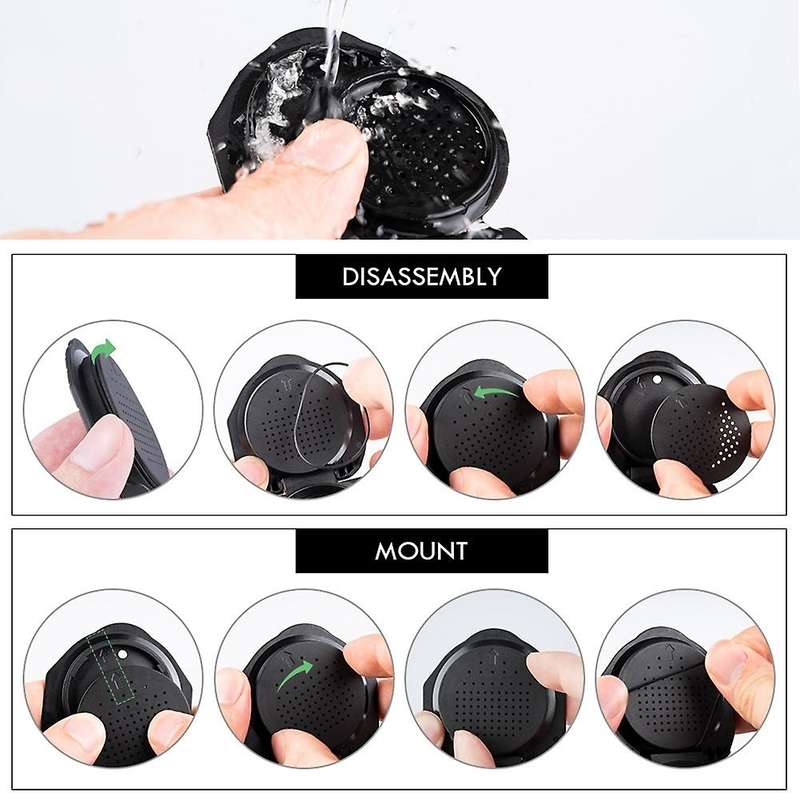 Reusable Capsule Adapter for Dolc Gusto,Support Fill Your Favorite Coffee Powder Compatible for Picc