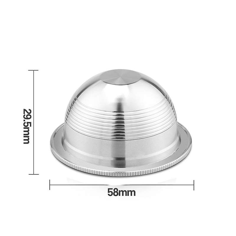 Reusable Coffee Capsule Stainless Steel Fillable Coffee Capsules for Vertuo Capsule Pod GCA1 ENV135