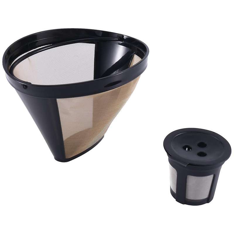 Reusable Coffee Filter CFP300 Brew Coffee Maker 2 Three Hole K Cup Coffee Pods and 1 Coffee Maker F