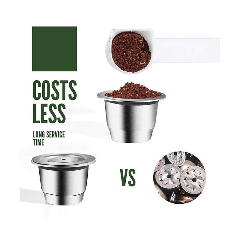 Reusable Coffee Capsule for Stainless Steel Coffee Filters Espresso Coffee New Upgraded