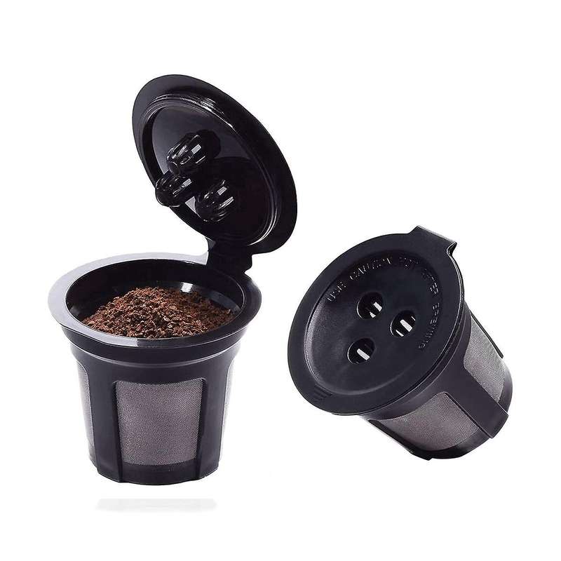 Reusable K Cups Coffee Filters for Ninja Dual Brew,refillable Coffee Pods Compatible for Ninja Cfp3