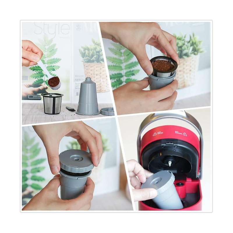 Reusable K Cups Coffee Filters Coffee Pods for B30 B40 B50 B60 B70 K10 Mini Plus K-classic K-mini