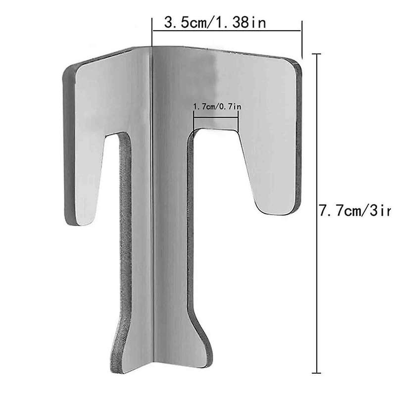 Reusable Grill Pan Gasket Holder with Triangle Design for Fire Bowl, Fire Bucket, Outdoor Barbecue