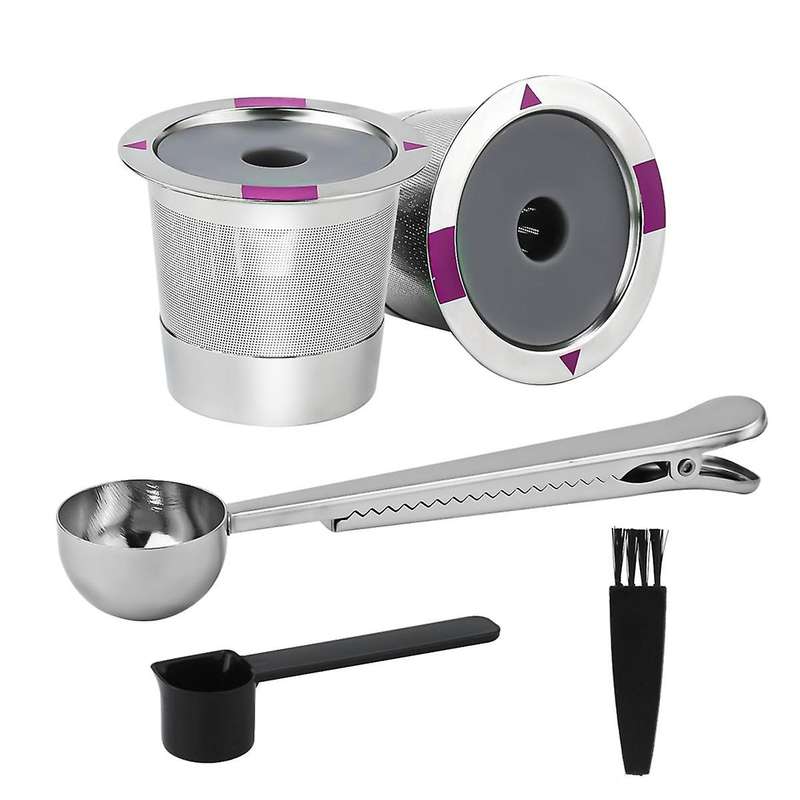 Reusable K Cups Coffee Filter Stainless Steel Reusable K Cups Coffee Pod Filters for 1.0, 2.0