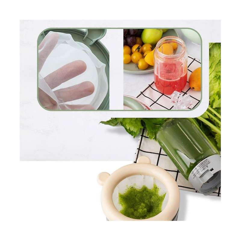 Reusable Fabric Mesh Filter Nut Milk Bag Colander Strainer for Soybean Herb Tea Cold Brew Coffee Gr