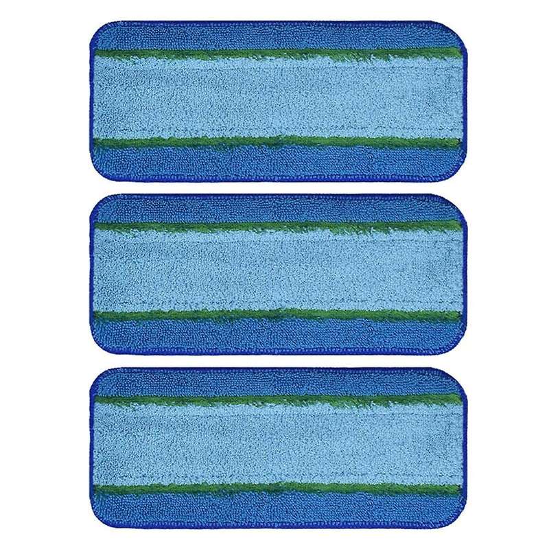 Reusable Microfiber Mop Pads for Wet Jet 12inch Mop Sweeping Cloths&Wet Mopping Cloths Washable Wet