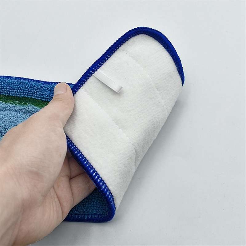 Reusable Microfiber Mop Pads for Wet Jet 12inch Mop Sweeping Cloths&Wet Mopping Cloths Washable Wet