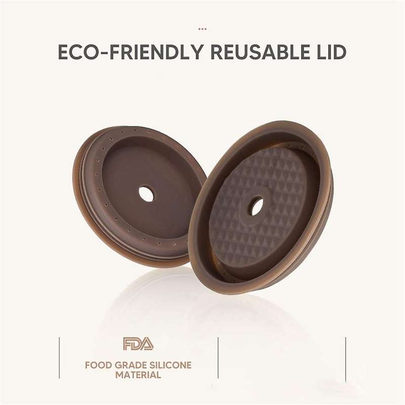 Reusable Silicone Lid for Vertuoline Coffee Machine Coffee Machine Accessories