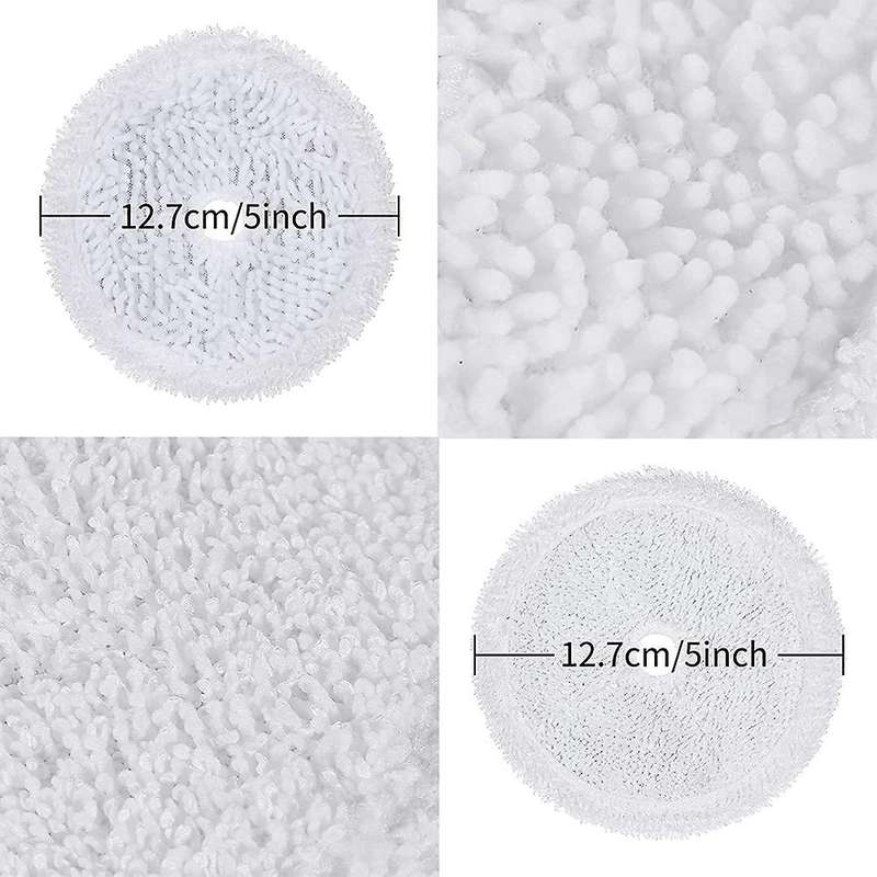 Reusable Replacement Mop Pads Compatible for Bissell 3115 SpinWave Hard Floor Expert Wet and Dry Ro