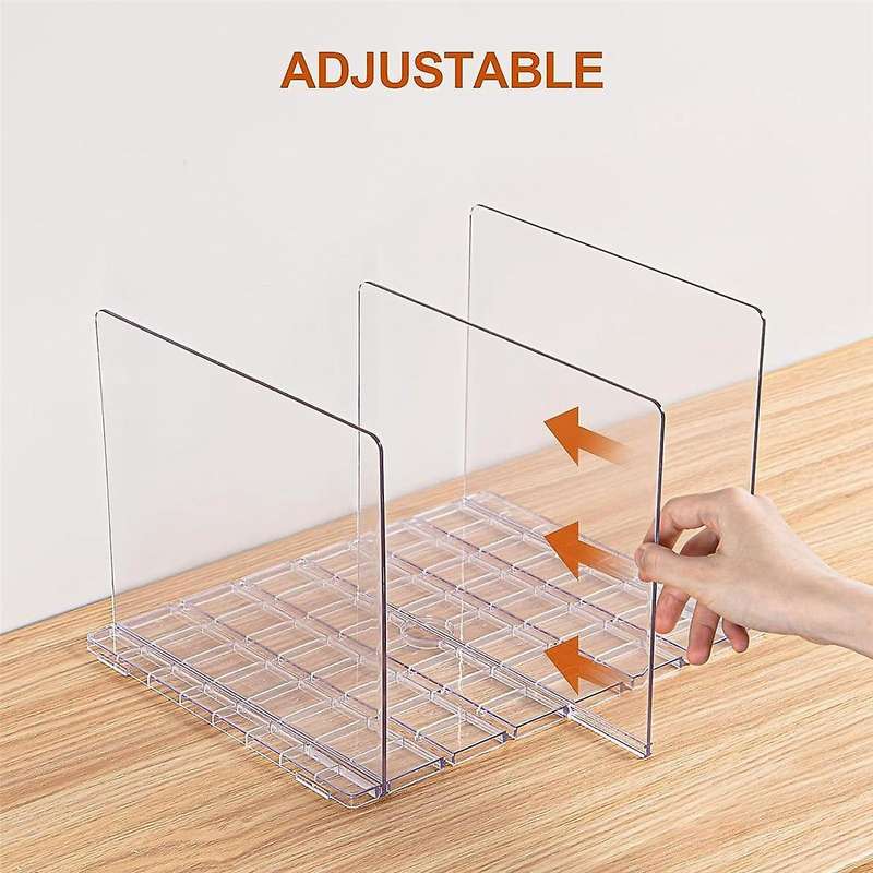 Reusable Shopping Bag Organizer 2-pack, Adjustable Extra Tall Shelf Dividers for Tote, Gift Bags, Ha