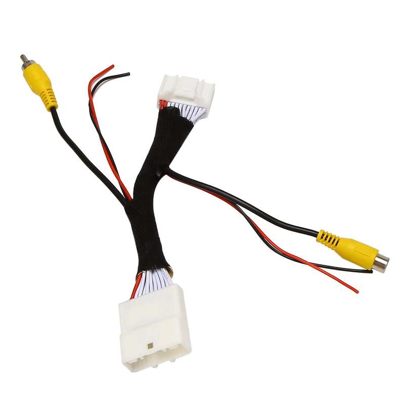 Reverse Backup Camera Car Radio Stereo T-Harness for Rear View Camera Adapter Cable for 2014-2016