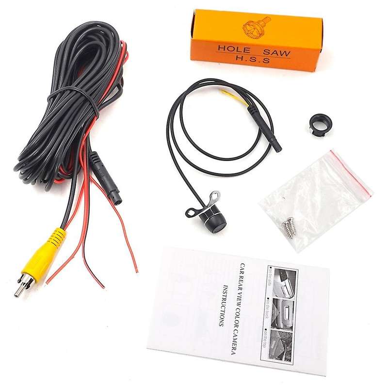 Reverse Backup Camera,170 Degree Wide View Angle 2-In-1 Universal Car Rear View Camera,Auto Parking