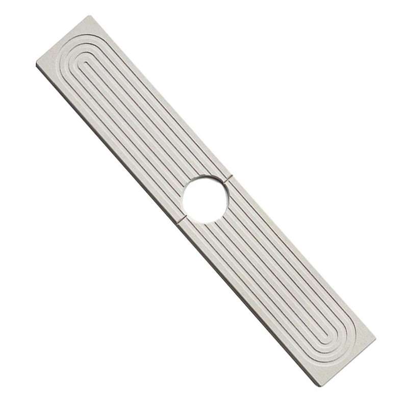 Reverse Groove Faucet Pad Diatom Mud Absorbent Quick-Drying Hard Pad Kitchen Bathroom Sink Wash Hand