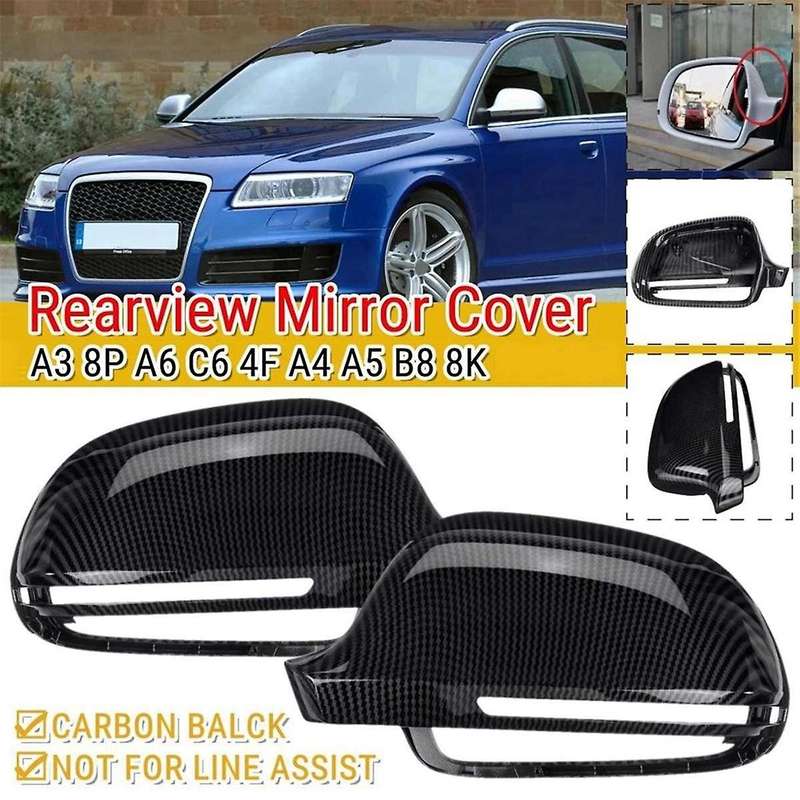 Reversing Mirror Housing Rearview Mirror Cover Rearview Mirror Cover Car for Q3 SQ3 A8 D3 S4 S5 S6