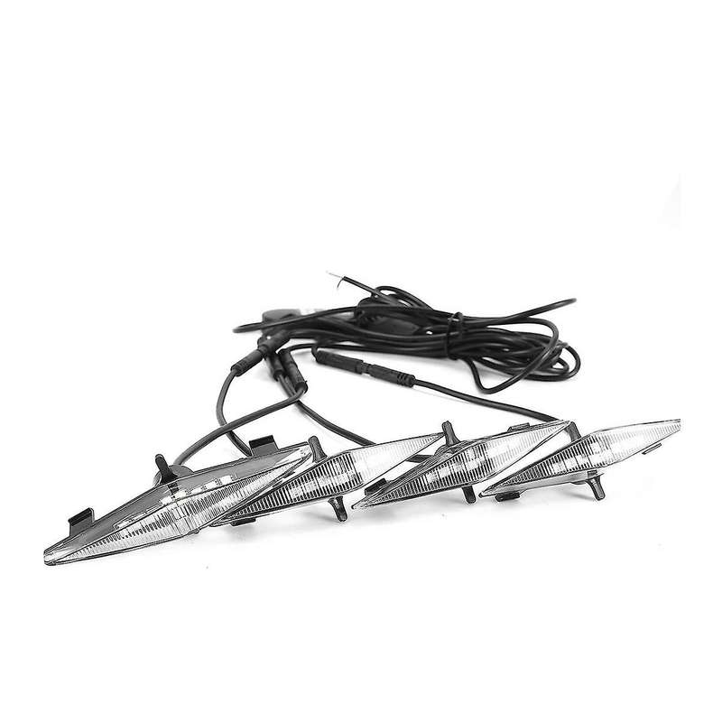 Rgb Grill Led Lights 4 Pcs for 2014-2019 4runner Pro Grille, Sr5, Off-road,limited 2014-2023 Pro