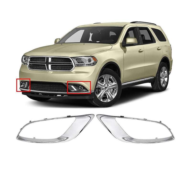 Rh Front Fog Light Cover Bezel Trim for 2014-2018 Durango Driver and Passenger Side 5113745ab
