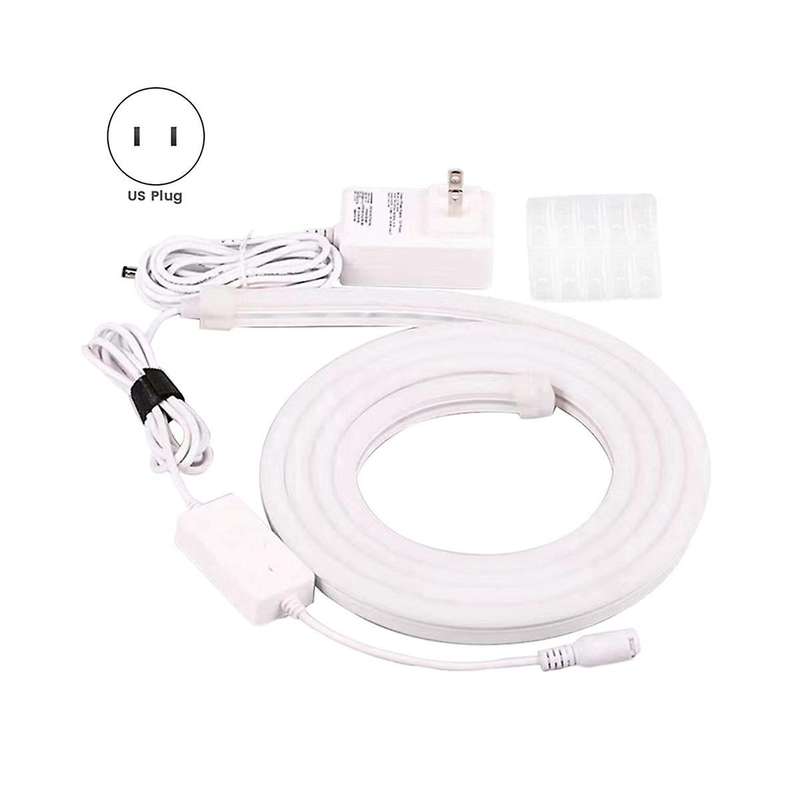 Rgb Smart Convenient Light Strip with Us Plug Flexible Marquee Light Color Waterproof Silicone With