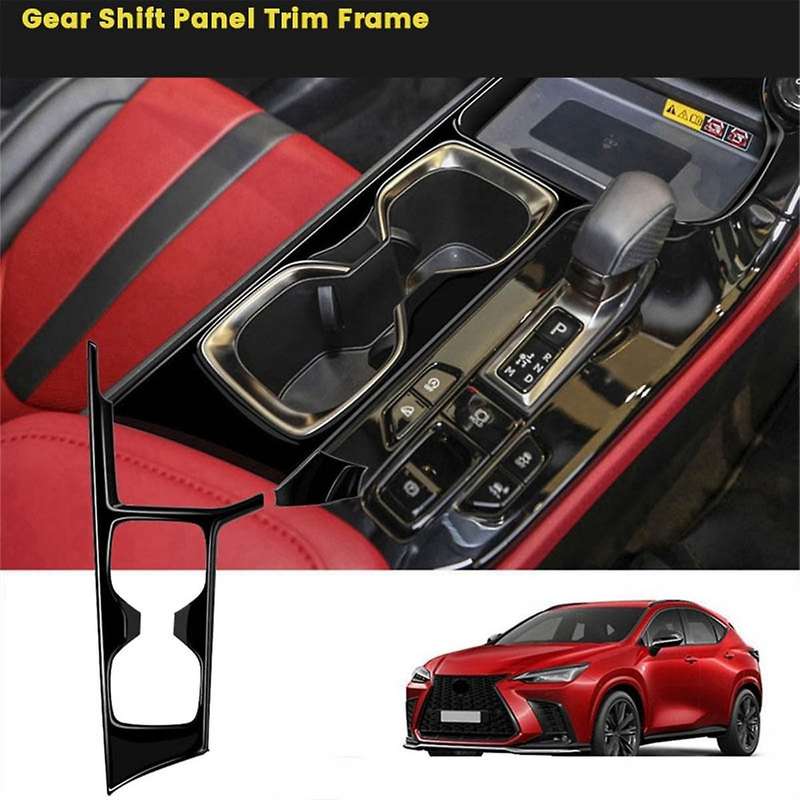 RHD Car Central Control Gear Shift Panel Trim Frame for NX260 NX350H 2022-2024 Interior Modification