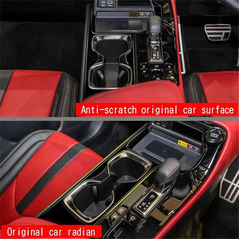 RHD Car Central Control Gear Shift Panel Trim Frame for NX260 NX350H 2022-2024 Interior Modification