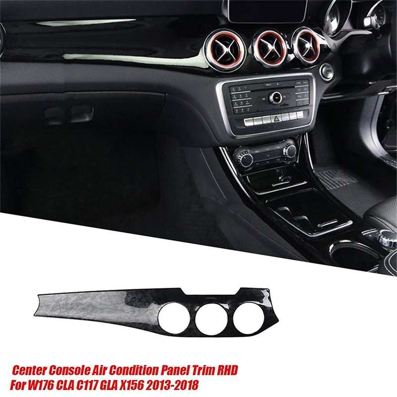 RHD Central Control Dashboard Air Condition Outlet Panel Trim Strip for W176 CLA C117 GLA X156 2013