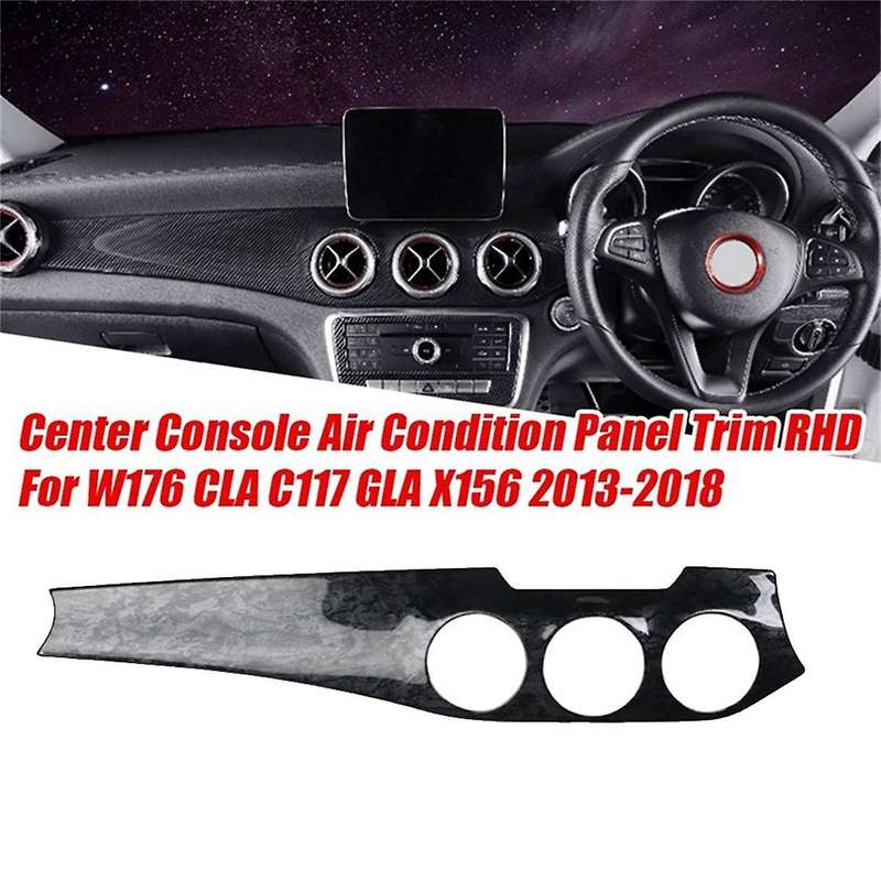 RHD Central Control Dashboard Air Condition Outlet Panel Trim Strip for W176 CLA C117 GLA X156 2013-