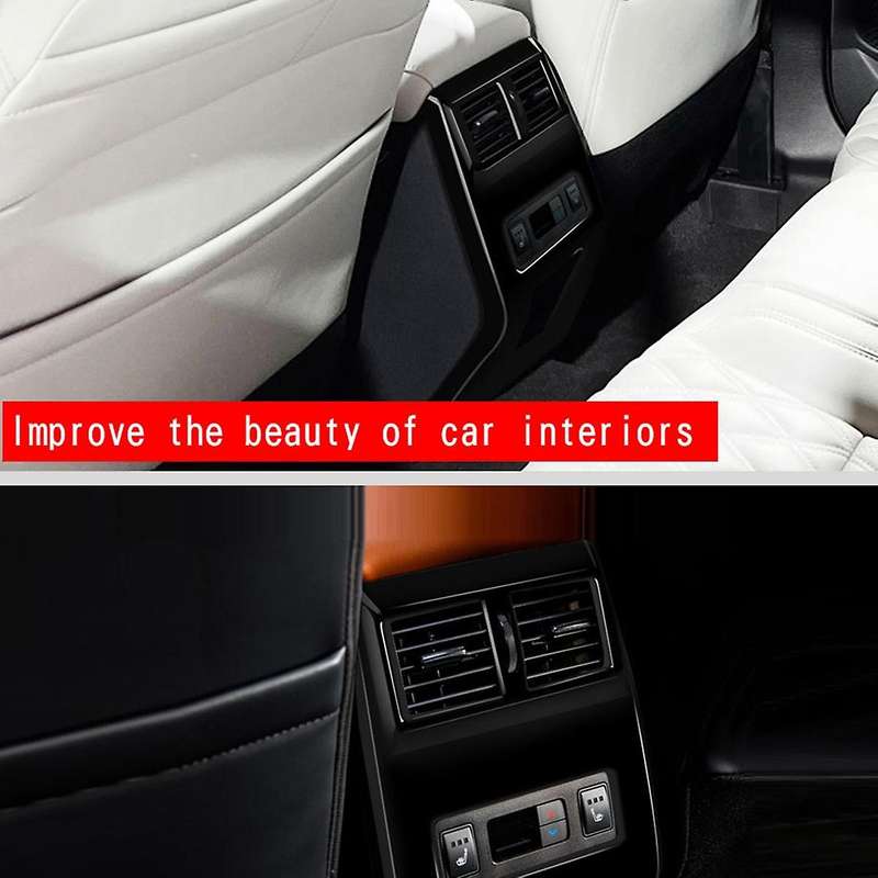 Rhd for Mitsubishi Outlander 2022 Gloss Black Air Vent Frame Trim