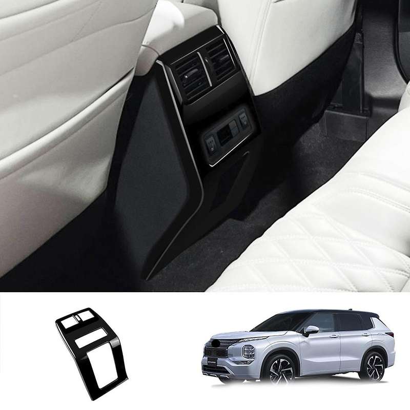 Rhd for Mitsubishi Outlander 2022 Gloss Black Air Vent Frame Trim