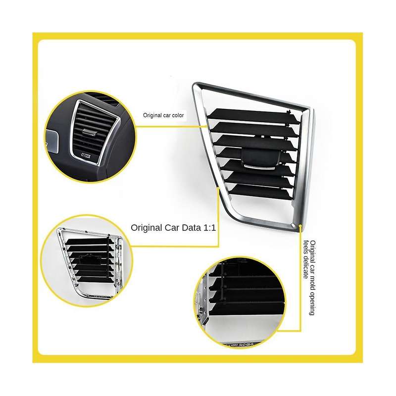 Rhd Interior Car Dashboard Right Air Conditioner Outlet Ac Vent Grille Cover for Q5 2009-2017 8r282