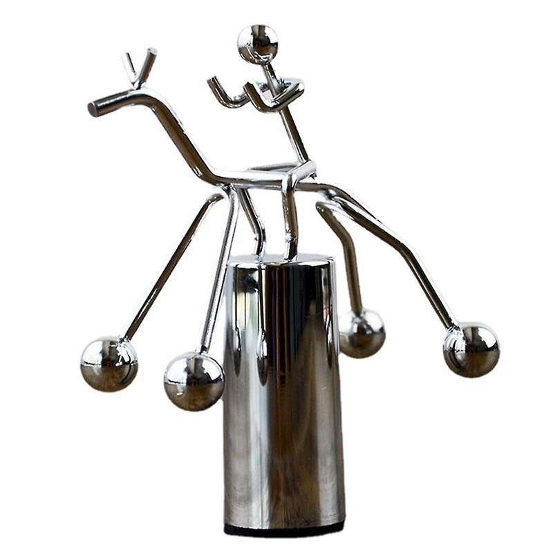 Ride and Swing Little Humanoid Riding Desktop Perpetual Motion Extra Large Ball Ornaments for Mini O