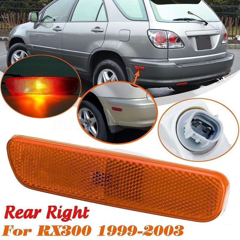 Right Bumper Side Marker Light Assembly for Rx300 1999-2003 81730-48010