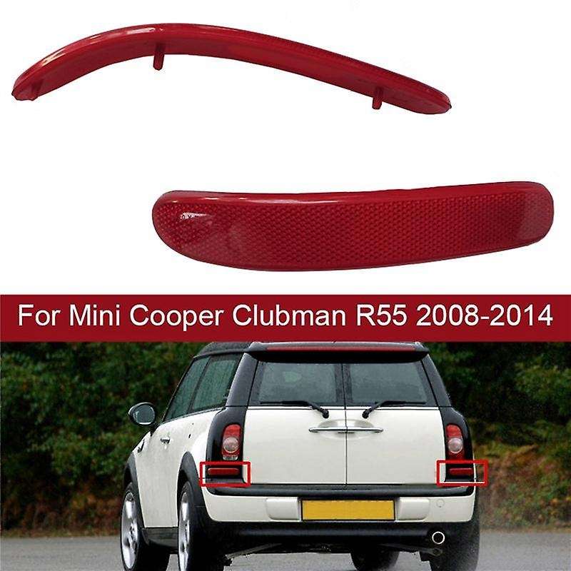 Right Bumper Reflectors Lights Tail Brake Turn Signal Rear Fog Light