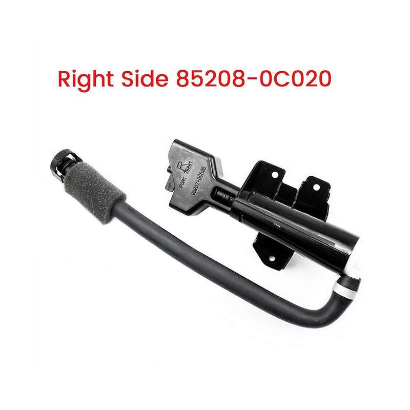 Right Bumper Headlight Washer Sprayer Nozzle Actuator for Sequoia 2008-2019 85207-0c020