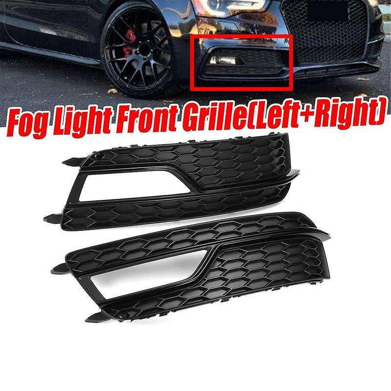 Right Car Fog Light Grille for A5 S5 2013-2016 8t0807682k Front Bumper Fog Lamp Grill Cover