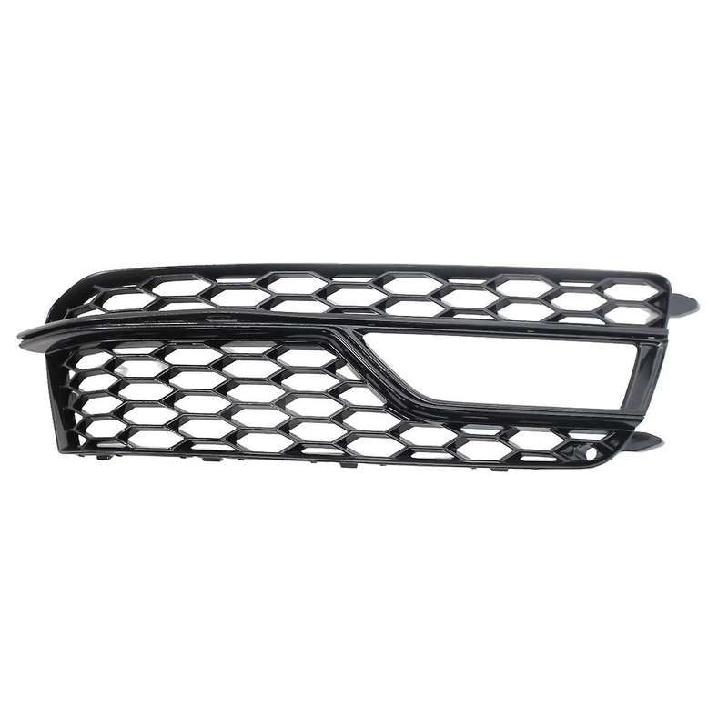 Right Car Front Bumper Mesh Fog Light Cover Honeycomb Grill Grille Cover for S5 A5 S-lines 2013-2016