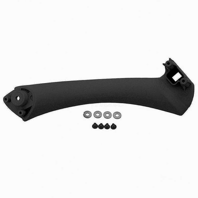 Right Car Inner Door Panel Handle Pull Trim Cover for E90 3-series Sedan Black