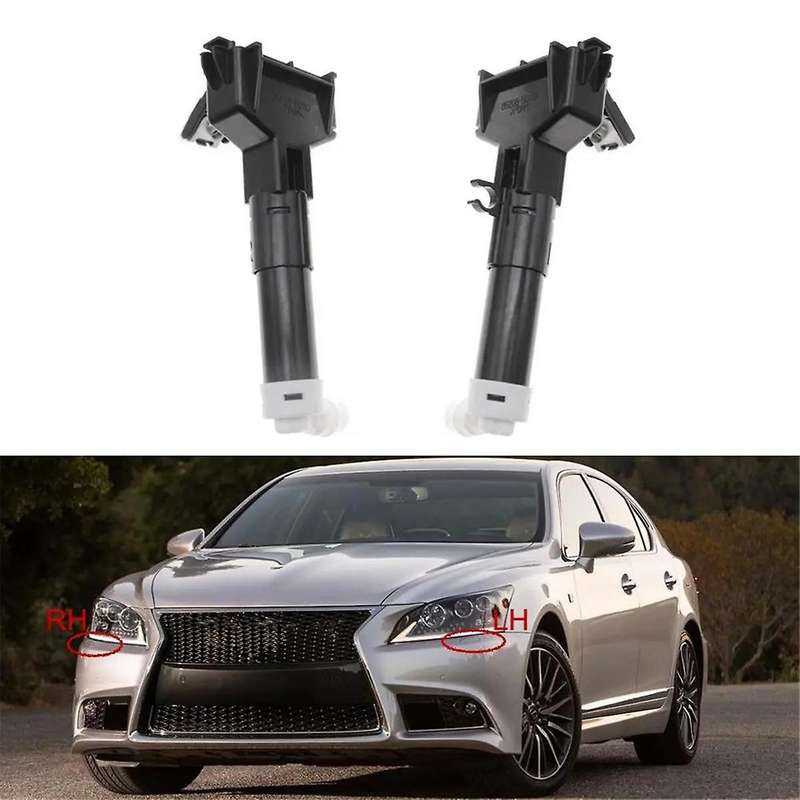 Right Car Headlight Washer Spray Nozzle Jet Pump Head Light Lamp Water Actuator for Ls460 Ls460l 201