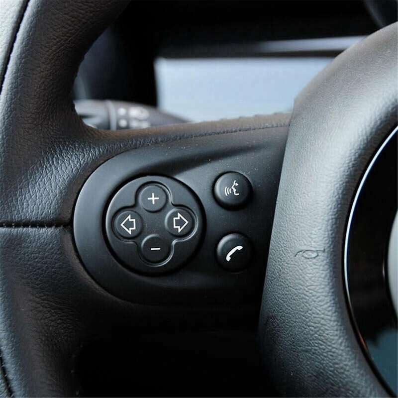 Right Car Multifunction Volume Steering Wheel Switch Button Cover for R55 R55 R57 R57 R58 R59 R59 R