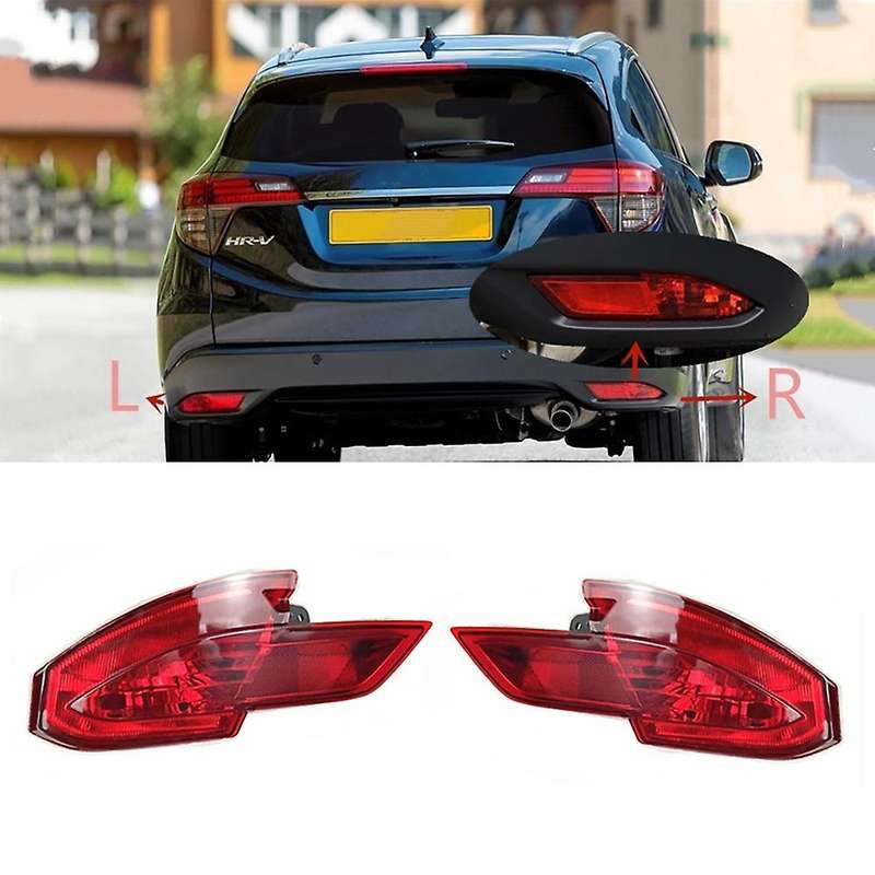 Right Car Rear Bumper Fog Light Reflector for VEZEL -V 2014-2018 without Bulb 34500-T7J-H01