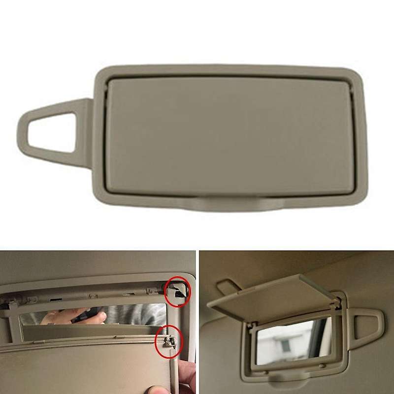 Right Car Sun Shade Visor Makeup Cosmetic Mirror Cover Replacement for- C Class W205 2015-2021 GLC W