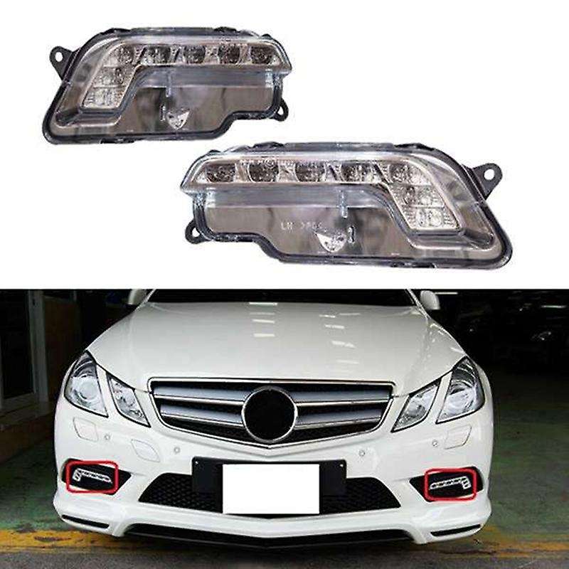 Right Daytime Running Light LED Fog Lamps Driver for W212 E300 E350 E500 E550 09-13 2128200856