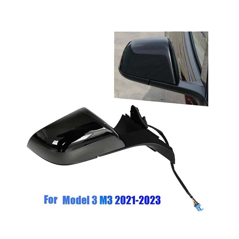 Right Door Rearview Mirror Assembly 1110784 1521929 for M3 2021-2023 Power Folding Heating Rearview