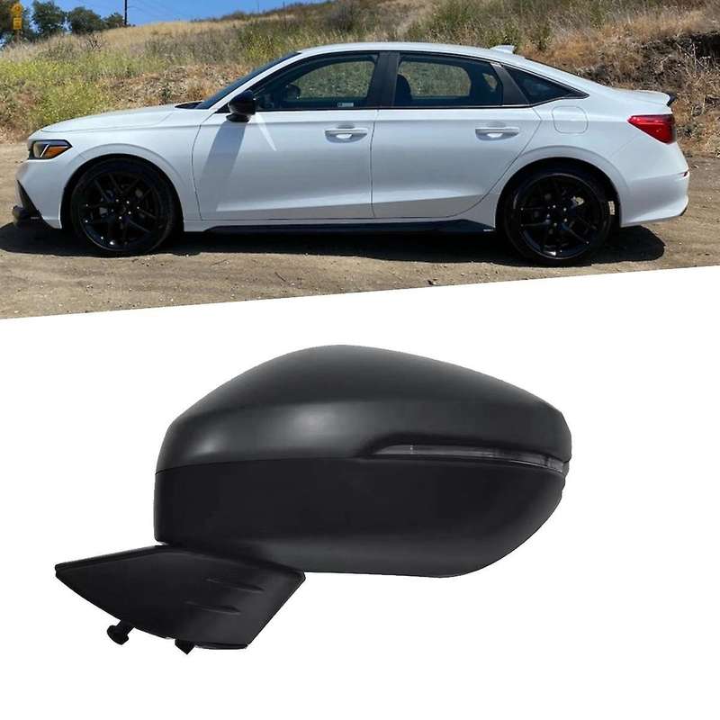 Right Electric Rear View Mirror Assembly for 2022 2023 Reversing Mirror 5-wire W/power Turn Signals