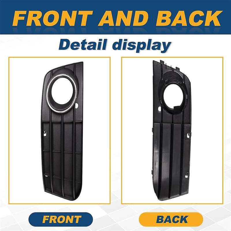 Right Fog Light Frame Lamp Trim Grill Cover Under Front Bumper for A4 B8 A4l 2009-2012 8kd807682