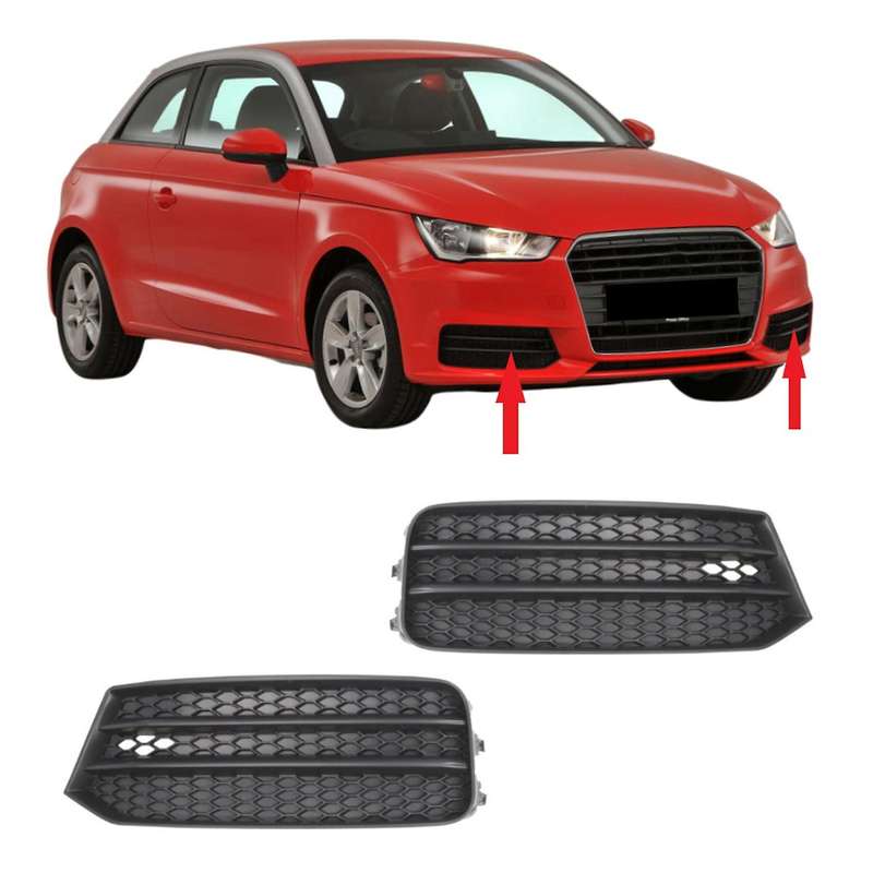 Right Front Air Guide Grille Fog Light Bumper Cover 8XA807682B Fits for 2017 A1