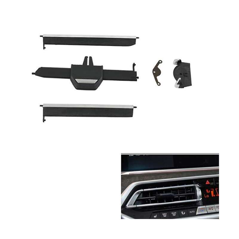 Right Front Air Outlet Grille Clip Trim for X5 X6 X7 G05 G06 G07 2019-2021 Car AC Vent Slide Repair