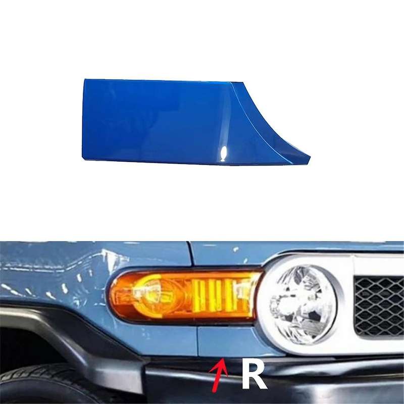 Right Front Bumper Filler Cover 52512-35100-J0 for Cruiser 2007-2014 Corner Headlight Lower Trim Pla